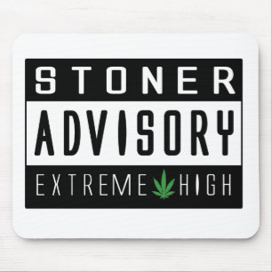 Warning Extreme High Mouse Pad