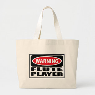 Warning FLUTE PLAYER Bag