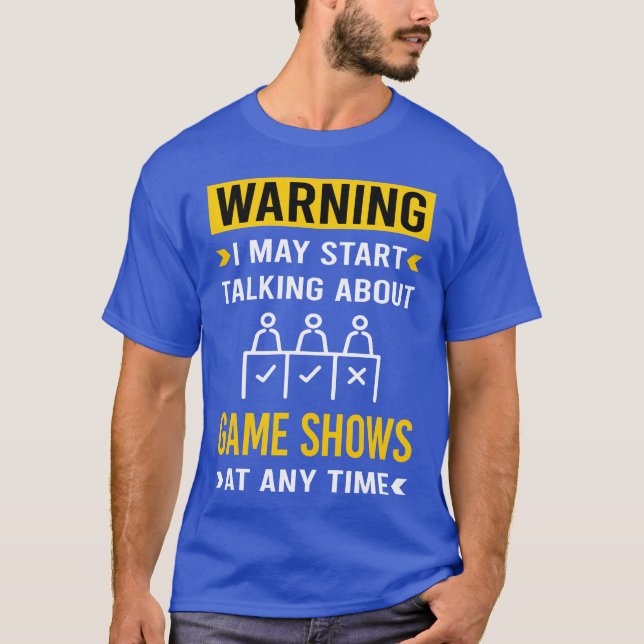 Warning Game ShowsV Show girl T-Shirt (Front)