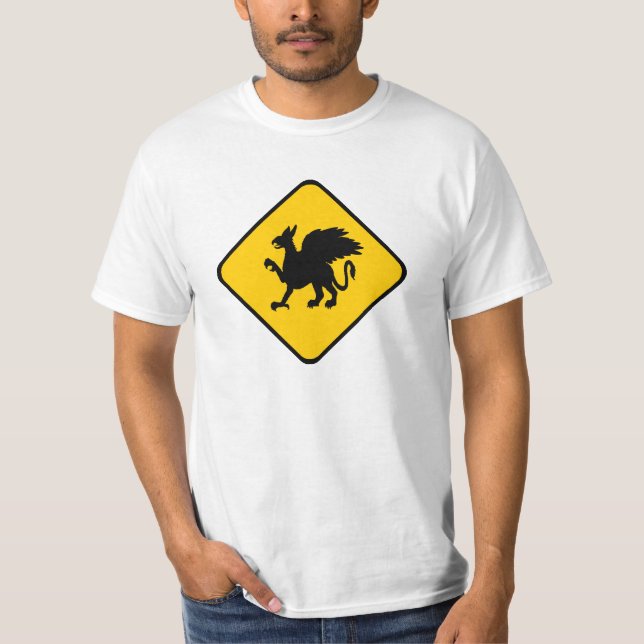 Warning Griffin! T-Shirt (Front)