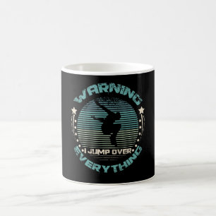 Warning I Jump Over Everything Parkour Coffee Mug