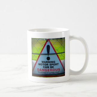 Warning - Motorsports Coffee Mug
