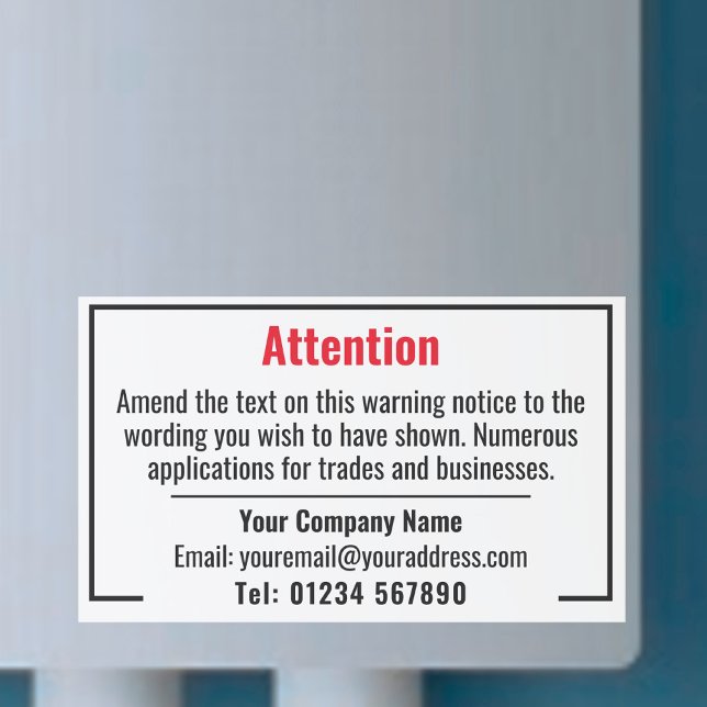 Warning Notice Sticker (Creator Uploaded)