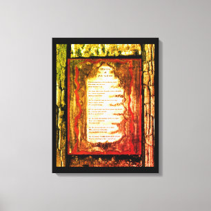 Warning Of Fate To Come Canvas Print