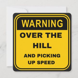 Warning over the Hill & picking up speed