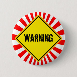 warning sign button