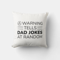 Warning Tells Dad Jokes At Random