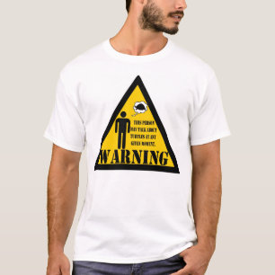 Warning this person may talk abou turtles T-Shirt