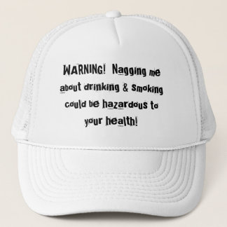 WARNING! TRUCKER HAT