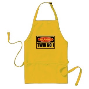 Warning TWIN NO 1 Apron