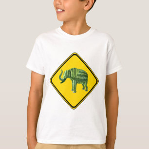 Warning: Watermelon Elephant Crossing! T-Shirt