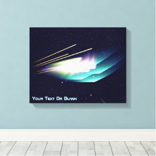 Warp Six Canvas Print
