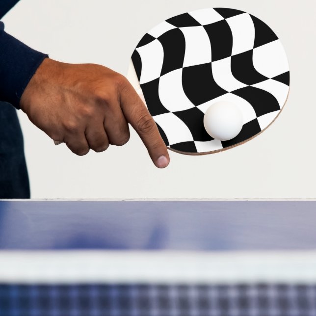 Warped Chequerboard Optical Ping Pong Paddle (Insitu)