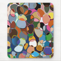 Warped Polychrome Circle Pattern