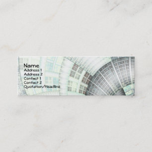 Warped Realities Mini Business Card