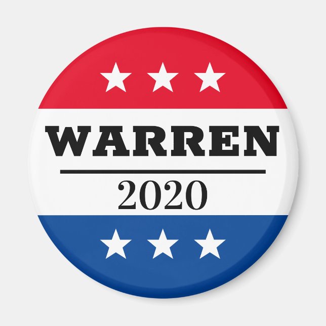 Warren 2020 magnet (Front)