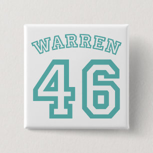 WARREN 46 2 INCH SQUARE BUTTON