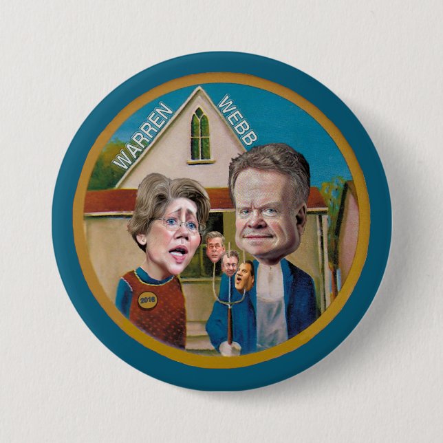 Warren and Webb for 2016 3 Inch Round Button (Front)