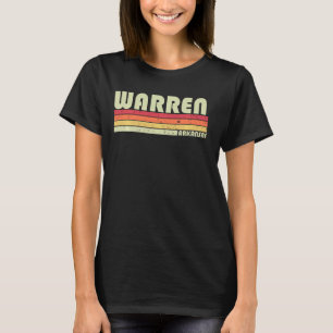 Warren Ar Arkansas Funny City Home Roots Retro 70 T-Shirt