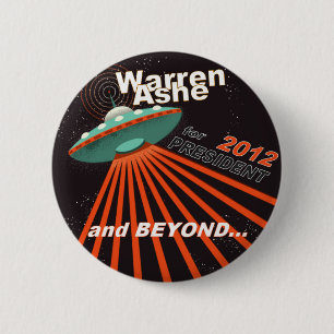 Warren Ashe 2012 2 Inch Round Button