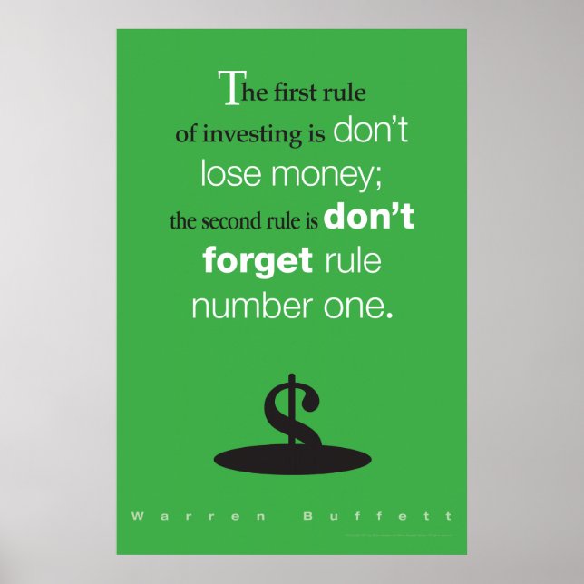Warren Buffett poster (Front)