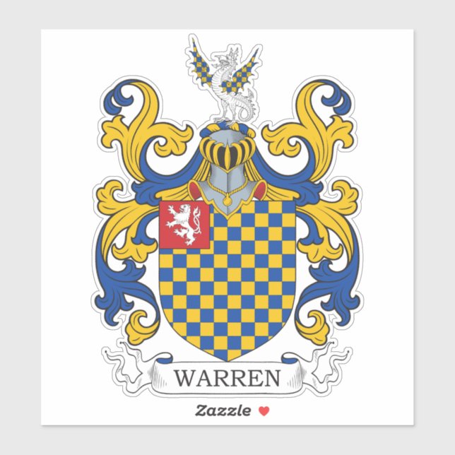 Warren Family Crest (Sheet)
