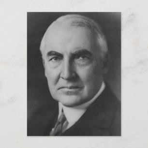 Warren G. Harding 29 Postcard