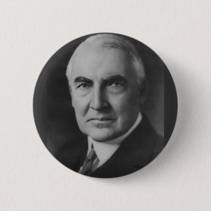 Warren G. Harding 29th President 2 Inch Round Button