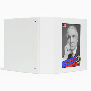 Warren G. Harding Baseball Card Binder