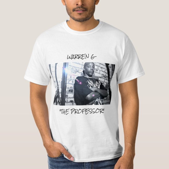 Warren G 'THE PROFFESSOR" Graphic Tee (Front)
