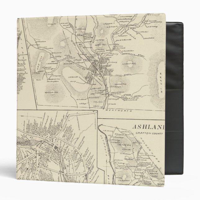 Warren, Grafton Co Binder (Front/Inside)