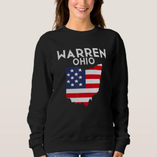 Warren Ohio USA State America Travel Ohioan Sweatshirt