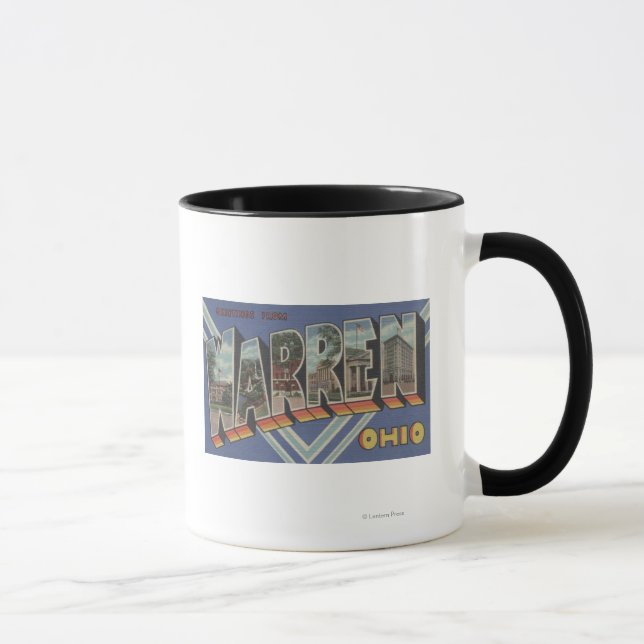 Warren, OhioLarge Letter ScenesWarren, OH Mug (Right)
