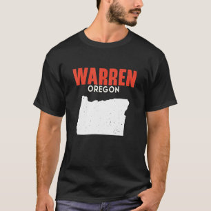 Warren Oregon USA State America Travel Oregonian T-Shirt