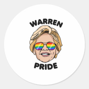 Warren Pride Classic Round Sticker