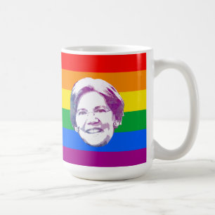 Warren Rainbow Stripes Coffee Mug