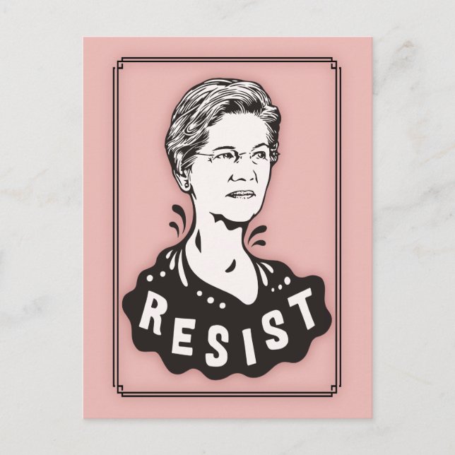 Warren -Resist -517 Postcard (Front)