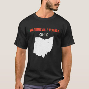 Warrensville Heights Ohio USA State America Travel T-Shirt