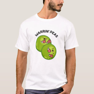 Warrin Peace Funny Pea Pun  T-Shirt