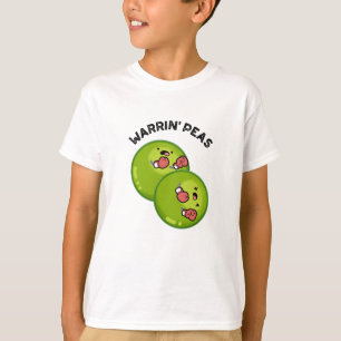 Warrin Peace Funny Pea Pun T-Shirt
