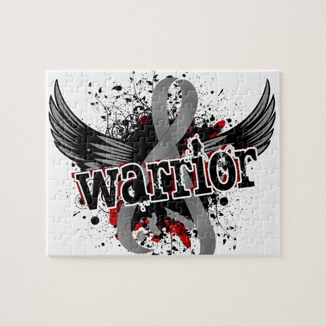 Warrior 16 Brain Cancer Jigsaw Puzzle (Horizontal)