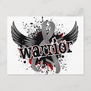 Warrior 16 Brain Tumour Postcard