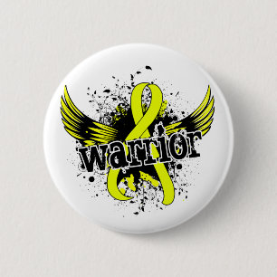 Warrior 16 Endometriosis 2 Inch Round Button