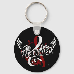 Warrior 16 Head and Neck Cancer Keychain