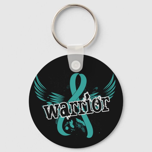 Warrior 16 PCOS Keychain (Front)