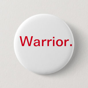 Warrior 2 Inch Round Button