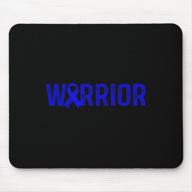 Warrior Alopecia Areata Awareness  Mouse Pad (Front)