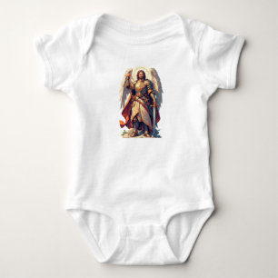 Warrior Archangel Michael Baby Body Suit Bodysuit