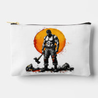 warrior barbarian medieval fantasPrint Cut Sew Bag