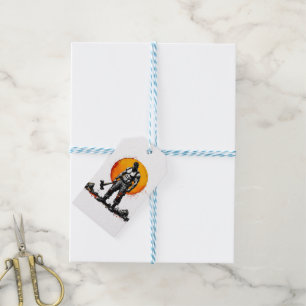 warrior barbarian medieval fantasy hummer strength gift tags
